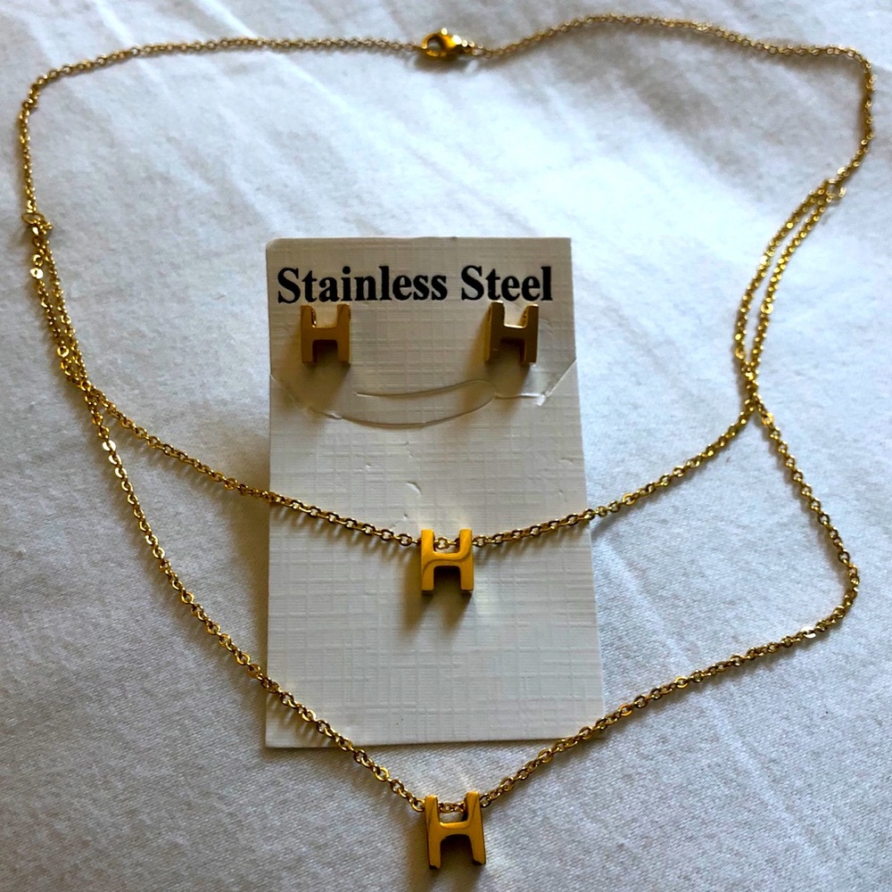 Stainless Steel Jewelry Set